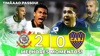 Corinthians 2 x 0 Boca Juniors - Final Libertadores 2012 Melhores Momentos HD