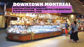 Downtown Montreal Central Station - PVM - Gare Centrale de Montréal