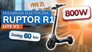 RUPTOR R1 Lite V2 - jeszcze LEPSZA hulajnoga elektryczna 🛴 TEST