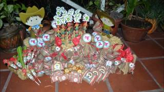 Candy Bar Tema Cowboy