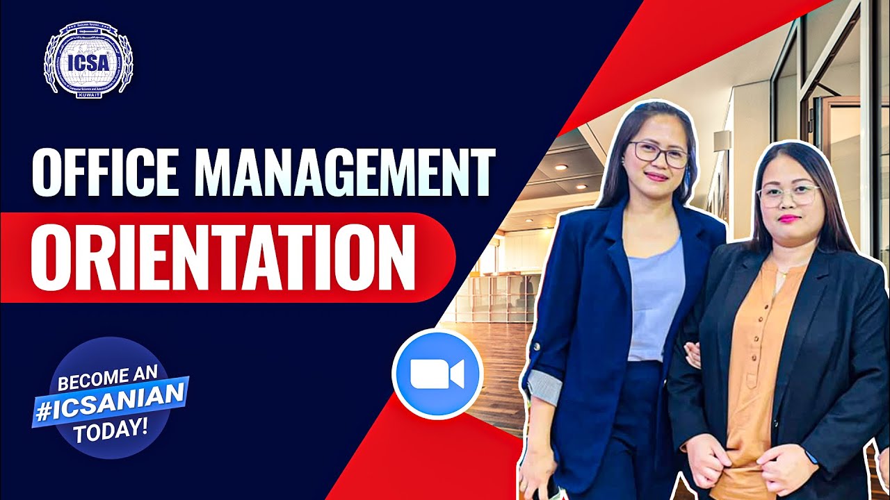 Office Management Orientation Youtube