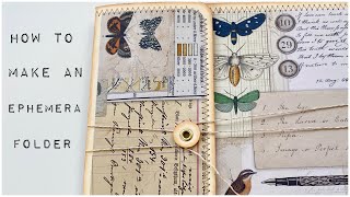 Ephemera Folder Tutorial / How To Make An Ephemera Folder