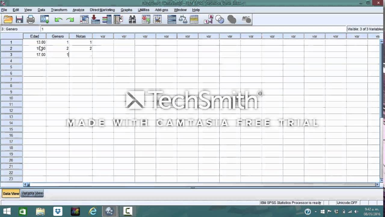 Ibm Spss Version 23 Youtube