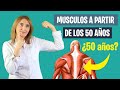 AUMENTA tu MASA MUSCULAR a partir de 50 | Músculos a a partir de los 50 años | Nutrición deportiva