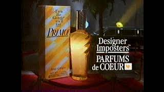 1988 Designer Imposters perfume TV commercial