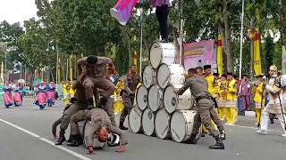 MARCHING BAND GITA KARYA PRAJA (GKP)  POL PP ROKAN HULU - MTQ XXXVII PROVINSI RIAU