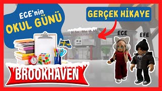 💫 AYŞEM ECE'nin İSVEÇ'TE BİR OKUL GÜNÜ 😜 - ROBLOX Brookhaven 🏫 - HİKAYE