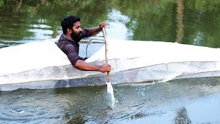 Primitive Boat Technology | വടിയും കടലാസും വച്ച് ബോട്ട് ഉണ്ടാക്കിയാലോ  | M4 Tech |