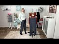 susan graver printed liquid knit pull on pants on qvc