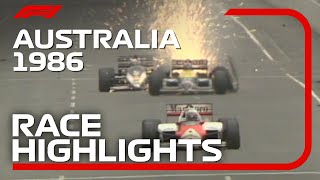 1986 Australian Grand Prix: Race Highlights