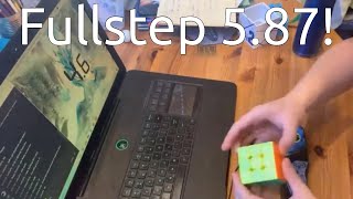 Rubik's Cube Solved In 5.87