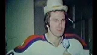 WHA Rick Sentes Scores hatrick vs. Pheonix Roadrunners 1974-75 season