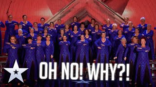 OH NO! The Affinity Show Choir get Buzzed-Off by the Judges! I Audition I BGT Series 9