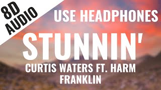 Curtis Waters - Stunnin' ft. Harm Franklin | "I’m a pretty boy I’m stunning" (8D AUDIO) 🎧