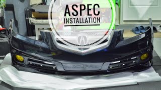 Aspec Kit 07-08 TL Step By Step Installation Guide