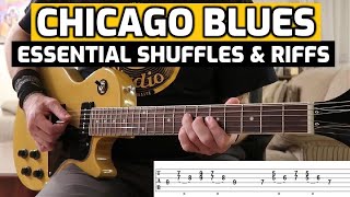 Classic Chicago Blues Shuffles & Riffs - Guitar Lesson w/TABS