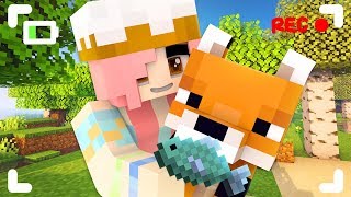 We find the cutest fox in Minecraft!