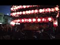 2012.10.4　二本松ちょうちん祭り　本町若連太鼓台