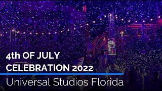 2022 4th of July Celebration | Universal Studios Florida