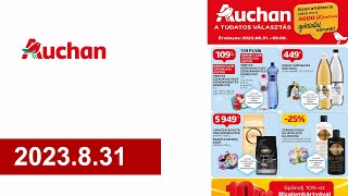 Auchan akciós újság 2023.8.31