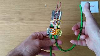 Cable and connector types for use with M-Bus systems