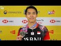 FINAL KOREA OPEN 2022 || Jonatan CHRISTIE vs WENG Hong Yang