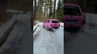 Lada niva ice drift