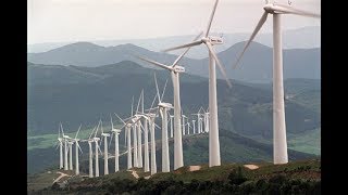 Molinos de viento, gigantes entre Levante y Poniente. Tarifa. Cádiz