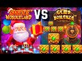 Santa's Wonderland Vs Gems Bonanza Huge Win! (Epic Slot Battle)