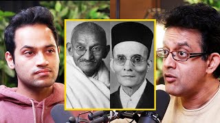 Veer Savarkar Vs. Mahatma Gandhi - Explained By Historian Vikram Sampath| FO - Raj Shamani Clips