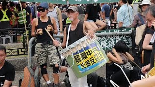 反送中有他一份！畫家冒險現場作畫記錄歷史【大千世界】香港七一遊行