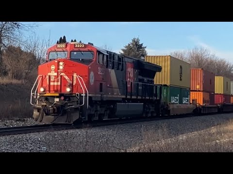 Southbound Cn Intermodal Youtube