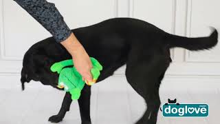 EDUPET - Demo video - Dog Toy with rope - Hundespielzeug mit Tau