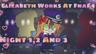 Elizabeth Works At Fnaf 1 Part1/2 ~ Gacha Club❤️💖 ~ (Gabriel/Freddy X Elizabeth/Circus Baby) ~My AU