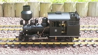 Gauge 1 Live Steam locomotive with bank / helper engine