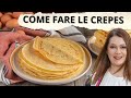 Crepes (crepes): the quick and easy basic version!