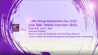 Webinar: Online Interview Skills