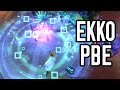 LoL Ekko Champion Spotlight! (League of Legends Gameplay Preview)