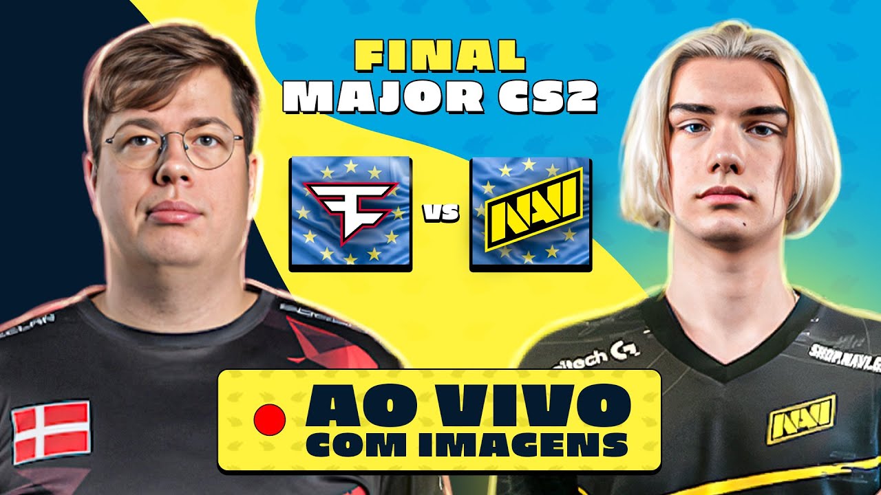 AO VIVO E COM IMAGENS PGL CS2 Major Copenhagen 2024 FINAL - FAZE VS ...