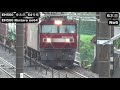 平日早朝eh500金太郎は何本撮れるかeh500 japanese locomotive early morning on weekday