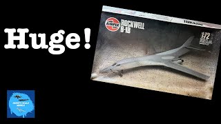 Airfix's MASSIVE 1/72 Rockwell B-1B kit! - Amazing online bargain