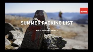 What To Pack For Your Summer Hike | VISIT NORWAY