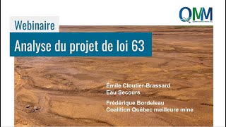 Webinaire: Projet de loi sur les mines (Québec)