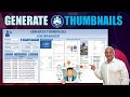 Learn How To Create PDF, Excel, Word & Picture Thumbnails In Excel [Full Course]