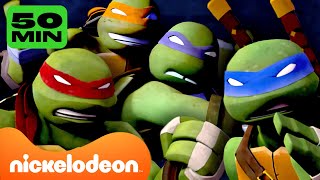 TMNT: Las Tortugas Ninja | ¡Las Tortugas Siendo Ninjas por 60 MINUTOS Seguidos! 🥷  | Nickelodeon