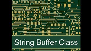 8# String buffer Class in Hindi and English
