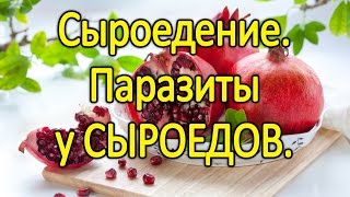 Сыроедение. Паразиты у СЫРОЕДОВ. Важно!