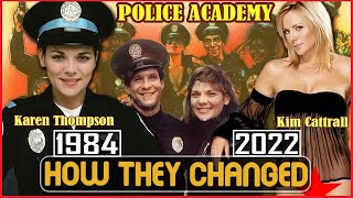 POLICE ACADEMY 1984 Cast THEN AND NOW 2022 Actors Who Passed Away