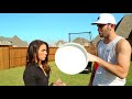 FASTEST FRISBEE THROW [82 MPH!!!]  Brodie & Kelsey