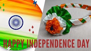 INDEPENDENCE DAY TRICOLOUR  HEAD BAND DIY